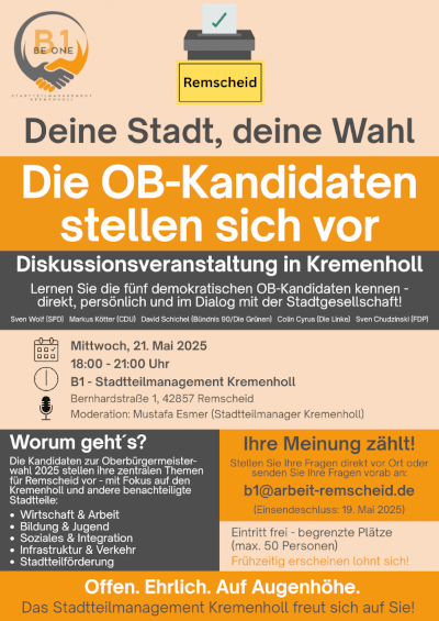 Diskussionsveranstaltung 21.05.2025